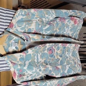 Christopher & Banks Linen/Cotton jacket